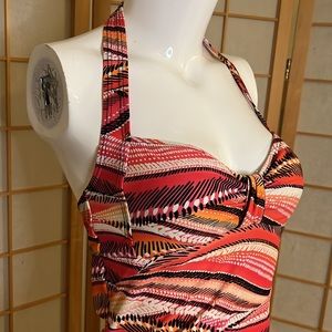 CROFT & BARROW Tankini Top only Size 6